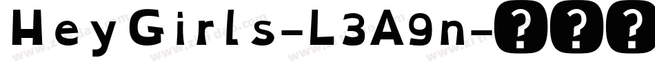 HeyGirls-L3A9n字体转换
