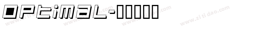 Optimal字体转换