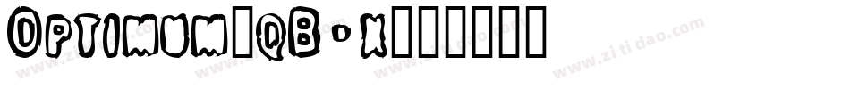 Optimum-qB6x字体转换