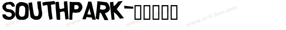 southpark字体转换