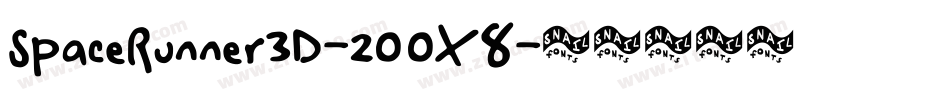 SpaceRunner3D-2OOX8字体转换