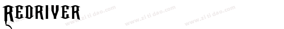 Redriver字体转换