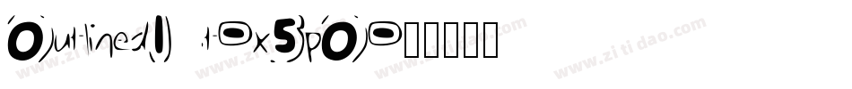 OutlinedIt-x5pO字体转换