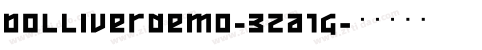 BolliverDemo-3za1G字体转换