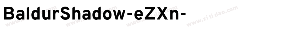 BaldurShadow-eZXn字体转换