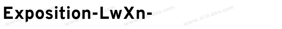 Exposition-LwXn字体转换