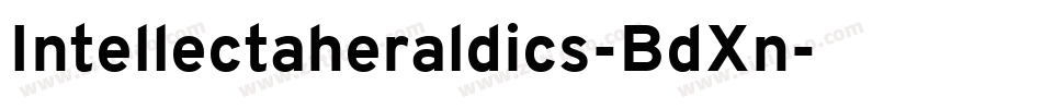 Intellectaheraldics-BdXn字体转换