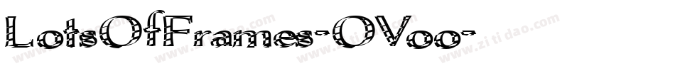 LotsOfFrames-OVoo字体转换