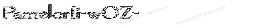 PamelorIi-wOZ字体转换