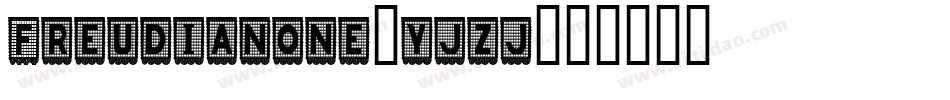 Freudianone-YjZj字体转换