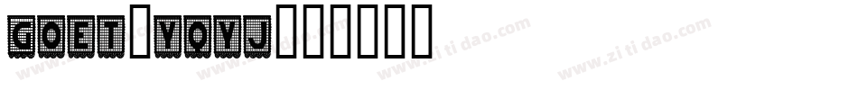 Goet-YqYj字体转换