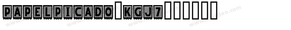 PapelPicado-KGj7字体转换