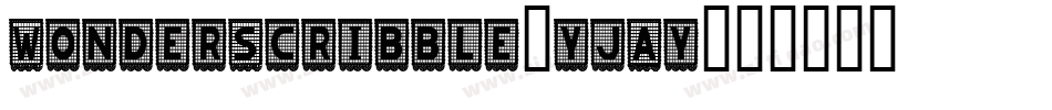 WonderScribble-YjAy字体转换 WonderScribble-YjAy字体转换