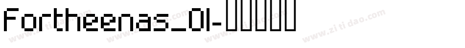 Fortheenas_01字体转换