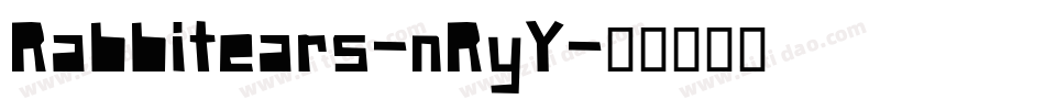 Rabbitears-nRyY字体转换