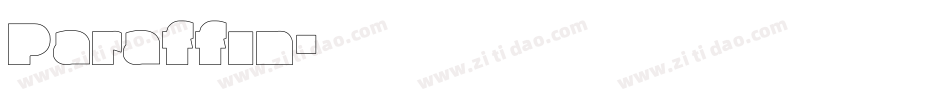 Paraffin字体转换