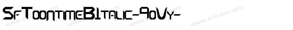 SfToontimeBItalic-9oVy字体转换 SfToontimeBItalic-9oVy字体转换