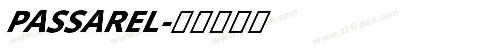 PASSAREL字体转换