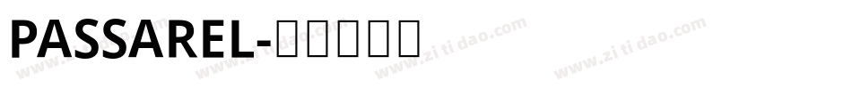 PASSAREL字体转换