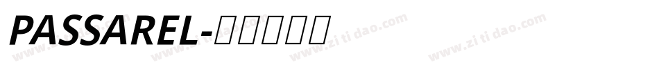 PASSAREL字体转换
