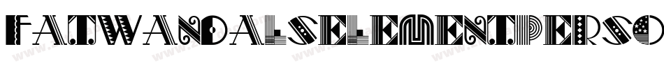 FatWandalsElementPersonal-yaWq字体转换