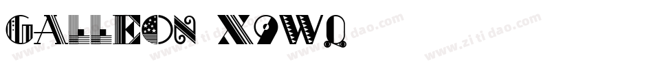 Galleon-x9Wq字体转换