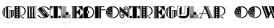 GristledfontRegular-oOWq字体转换 GristledfontRegular-oOWq字体转换