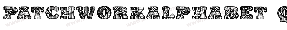Patchworkalphabet-qoVV字体转换