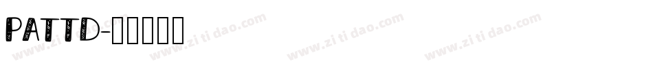 PATTD字体转换