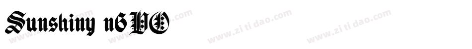 Sunshiny-n6VO字体转换