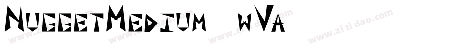 NuggetMedium-5wVa字体转换