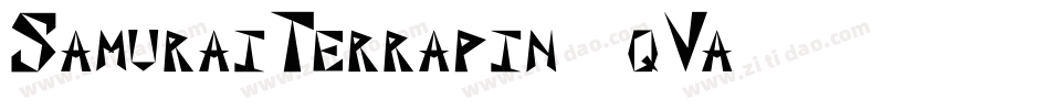 SamuraiTerrapin-5qVa字体转换