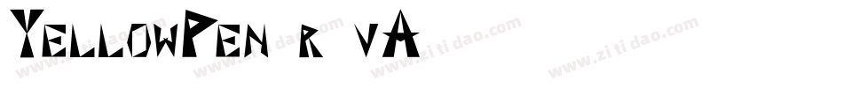 YellowPen-r7vA字体转换