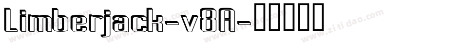 Limberjack-v8A字体转换