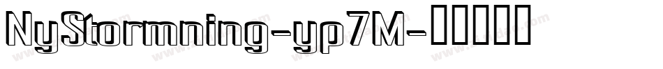 NyStormning-yp7M字体转换