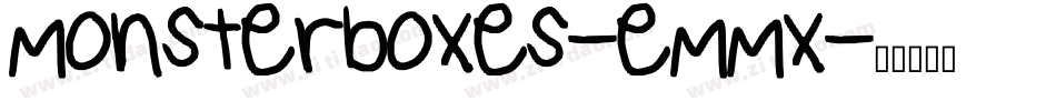 Monsterboxes-eMMx字体转换