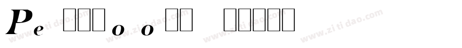 Pensmooth字体转换
