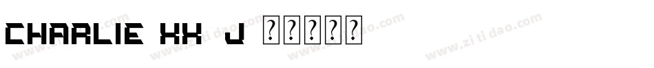 Charlie-xx5j字体转换