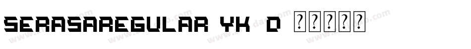SerasaRegular-yK8d字体转换 SerasaRegular-yK8d字体转换
