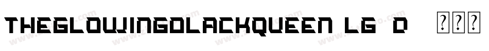 Theglowingblackqueen-lg8d5字体转换