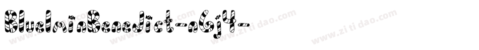 BluelminBenedict-n6j4字体转换