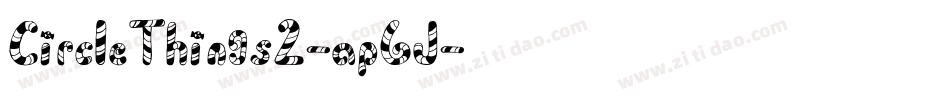CircleThings2-ap6J字体转换 CircleThings2-ap6J字体转换