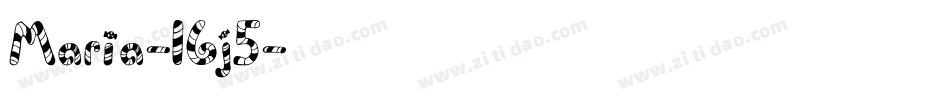 Maria-l6j5字体转换 Maria-l6j5字体转换