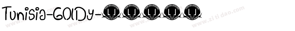 Tunisia-GOlDy字体转换