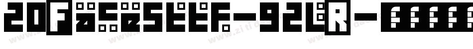 20Facesttf-g2lR字体转换