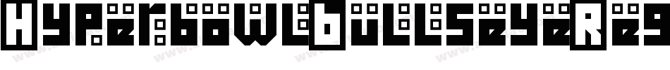 HyperbowlBullseyeRegular-p1Lr字体转换