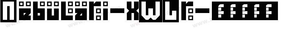 Nebulari-xWLr字体转换