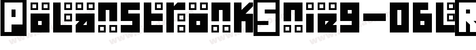 PolanstronkSnieg-06lR字体转换