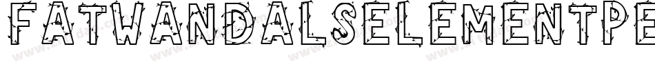 FatWandalsElementPersonal-yaWq字体转换