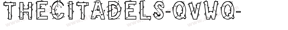 TheCitadels-qVWq字体转换